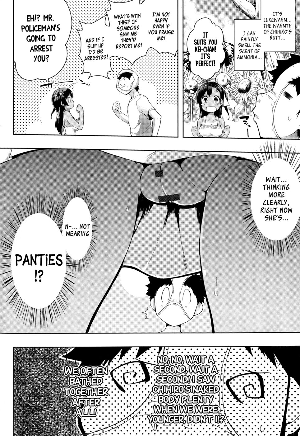 Hentai Manga Comic-Natsu to Pantsu to Hiyake Shoujo-Read-6